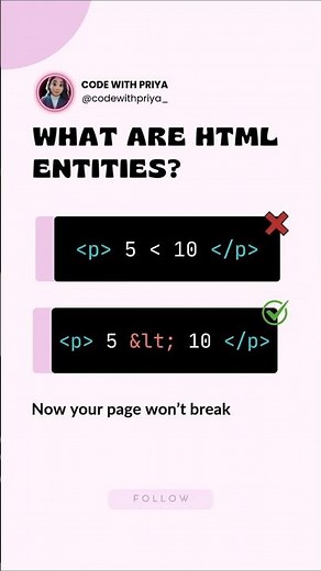 Your HTML Is Breaking Because of THIS Symbol 😳