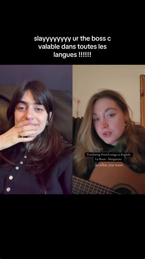 #duo avec @Rebecca Lane Trop swag purée #laboss #bilingue #newmusic #swag