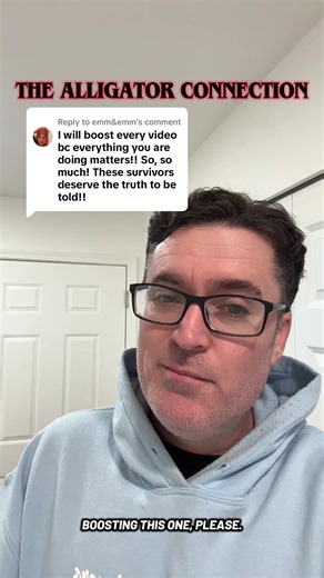 Replying to @emm&emm this is one of the most important ones yet so thank you. The Alligator Connection 👀