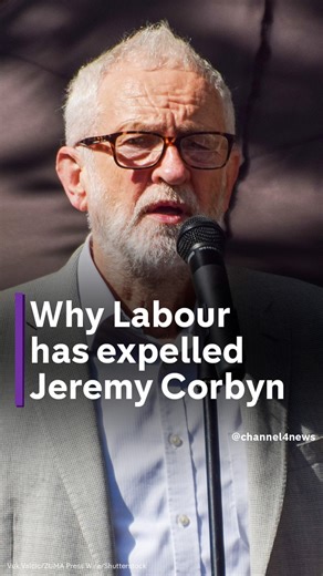 Why Labour has expelled Jeremy Corbyn | Channel 4 News