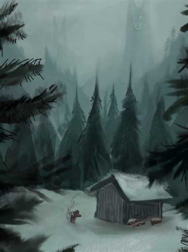 landscape doodle #speedpaint #oc | doodle