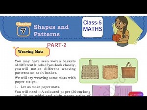 (PART-2) Shapes and Patterns / Class-5 Maths NCERT Chapter-7 Explanation & Solution By KV teacher