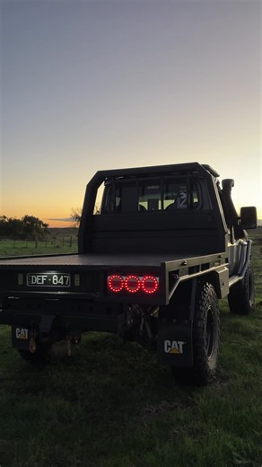 Toyota 79 Series LandCruiser with Range Rover Headlights