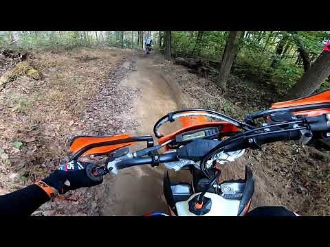 Test riding the 2020 KTM 300 XC-W TPI at Crow Canyon!