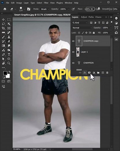 Adobe Photoshop Tips Create Text Knockout Effect