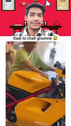 Dadi chali phir se ghumne 😂 #funny #comedy #memes #reaction #foryou #sahil_react23 #goviral