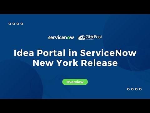 Idea Portal in ServiceNow - New York Release Feature | Share the Wealth