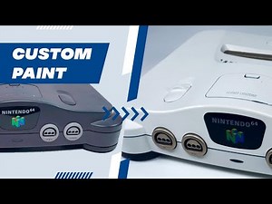 I RESTORED This Nintendo 64 / Custom painted N64 / N64 restoration