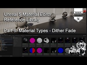 Material Editor Reference 6 - Material Types - Dither Fade