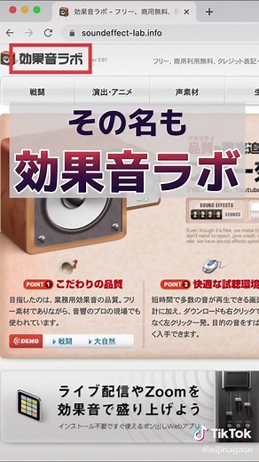 有名YouTuberも使ってる動画に必要な効果音！#tiktok教室ᅠᅠᅠᅠᅠ #YouTuber #動画編集 #永瀬エイジ