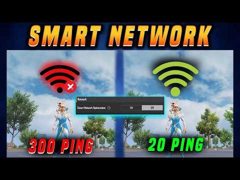 SMART NETWORK OPTIMIZATION ON & OFF PUBG MOBILE/BGMI | STOP LAG FIX & HIGH PING PROBLEM