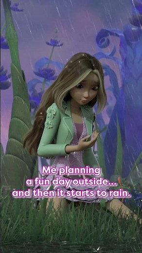 When the rain ruins all the fun ☔ #shorts | Winx Club: The Magic is Back