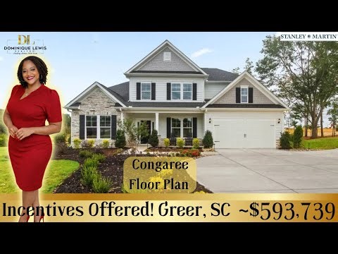 Tour the Congaree Floor Plan | Parkers Summit, Greer SC
