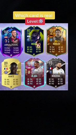 Spot the Real Card: FIFA 23 World Cup 2022 Edition