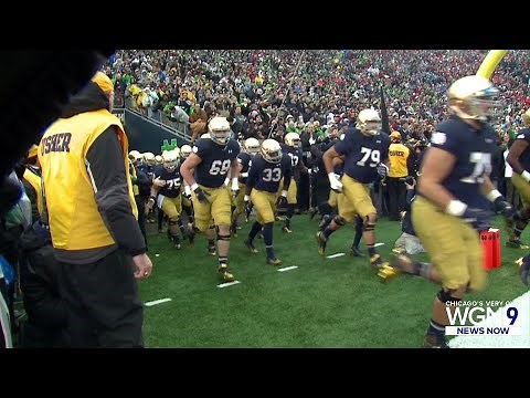 Notre Dame changes a few lyrics in their iconic fight song