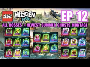 LEGO Hidden Side | Using all Boss + Summer Ghost Teams Montage [40+ Damage per game]