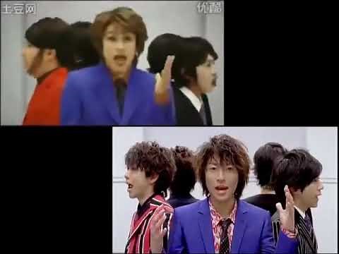 やや嵐 Troublemaker 本家PV 比較