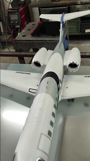 Multiplex Learjet preflight test run #Shorts