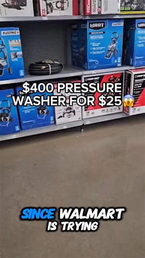 WALMART JUST MARKED DOWN THIS $400 HART PRESSURE WASHER FOR $25!🤯 FOLLOW COMMENT your zip code down below and I’ll check it this deal is avallable near‼️ #clearance #deals #walmartclearance #clearancefinds #resell #reselling #hiddenclearance | Blazin Deals