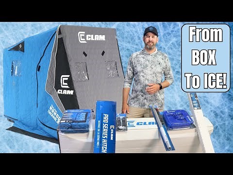 How to Assemble a Clam Nanook XT Flip-Over Ice Shelter (Including 5 Essential Add-Ons!)