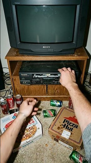 Every 90s Sleepover Started Exactly Like This 📼#vhs #90skids #sleepover #nostalgia #retro
