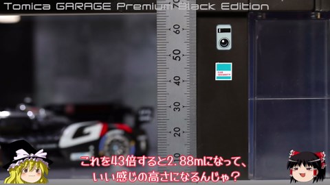 act.175続編 トミカガレージに1⁄43いれてみた