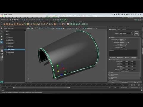 Maya 2017 - Adding rivets to a model with MASH