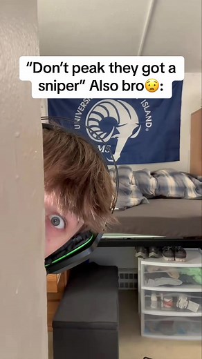 Don’t peak they got a sniper #meme #edit #skit | Cooper Mitchel