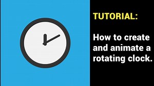 How to Make a ROTATING CLOCK - (Video #497) Animation Tutorial Adobe Illustrator After Effects YT: https://youtu.be/rBzU83rOfbU | Doc OTEP Studio