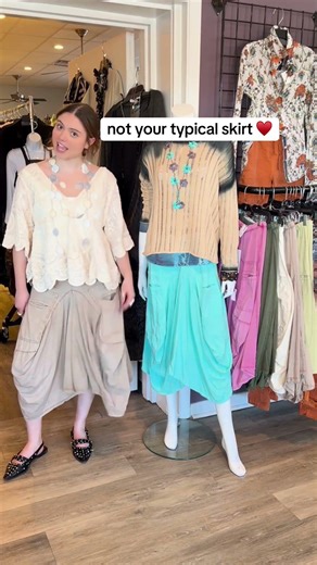 The Tempo Bubble Skirt changes the feel of an outfit instantly.