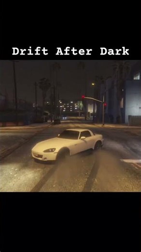 White S2000 street drift 💀#gta5 #gtaonline