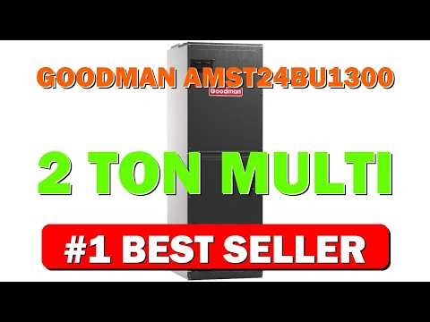 Goodman AMST24BU1300 2 TON Multi Position Multi Speed ECM Based R 32 Air Handler - B07R8WMCBY