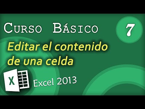 Editing Cell Contents | Excel 2013 Basic Course #7