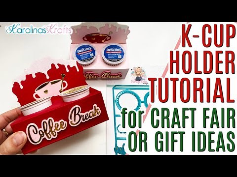 Craft Fair Ideas Tutorials 2024 Kcup Holder, Xmas Kcup Holder GIFT IDEA, K-Cup Holder Craft Fair