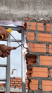 Techniques To Install Steel Window On Brick Wall | Daily Works CVR