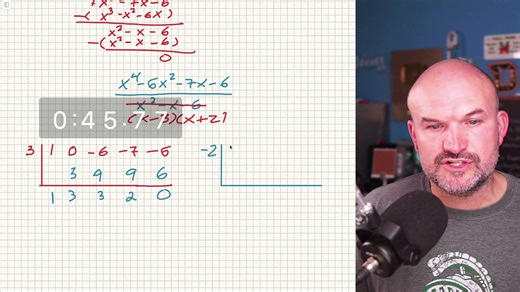 Turning a Long Division Problem Into Sythentic Division #longdivision #syntheticdivision #algebra2 #mathtutorial #brianmclogan
