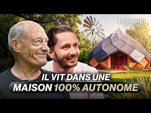 HE HASN’T PAID A SINGLE BILL IN 40 YEARS THANKS TO HIS 100% SELF-SUFFICIENT HOME… AND WE’RE VISIT...
