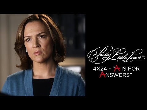 Pretty Little Liars - Veronica Finds Out Alison's Alive/Melissa Returns - "A Is For Answers" (4x24)