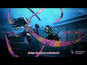 TANJIRO SE ENFRENTA A DAKI - Demon Slayer: Distrito Rojo