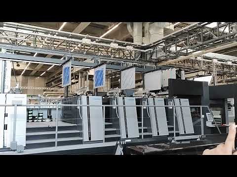 Heidelberg Speedmaster Druckmaschine 2023 vollautom. Plattenwechsel