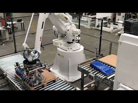 Technipes WINTECH-ABB Robotic Palletizer