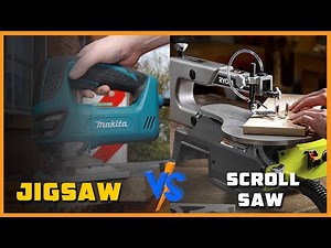 Jigsaw vs Scroll Saw