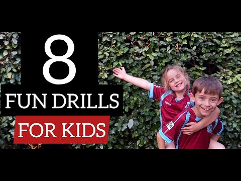 Fun Drills For Kids | U5, U6, U7, U8, U9 | 👇*Free Session Plans*👇| Football Coaching for Kids