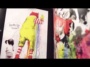 Lora Zombie "Grunge Art Book" Promo Clip