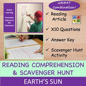 Thermal Energy Reading Passages & Scavenger Hunts Bundle