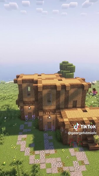 Trio Survival House in Minecraft