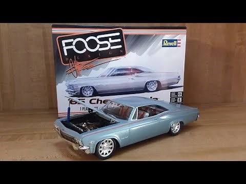 Model Car Build Final and Review ... Revell Foose Edition 1965 Chevy Impala
