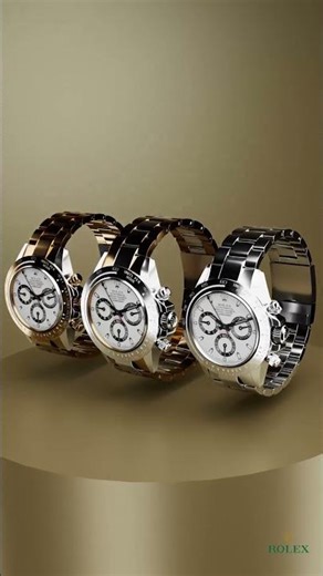 Rolex watches 3D product animation