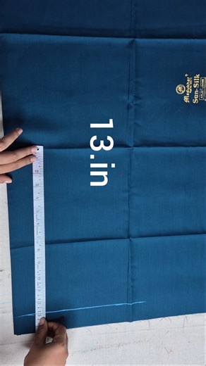 blouse back part cutting tutorial #easymethod #blouse #sew #shorts #viral #fashion #diy #sewing