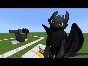 How To Summon Toothless in Minecraft